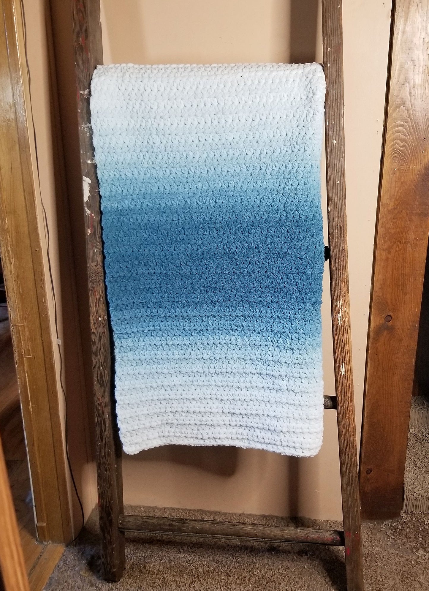 Blended Lapghan Crochet Pattern, PDF Digital Download