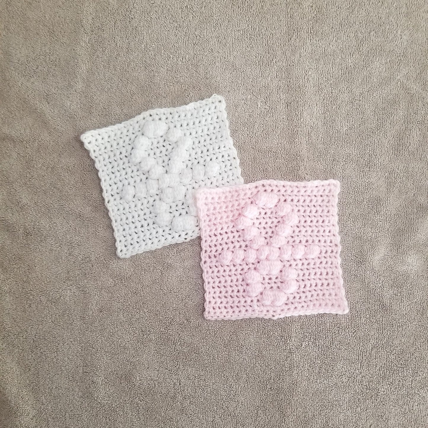 Pacifier Bobble Afghan Square Crochet Pattern, PDF Digital Download