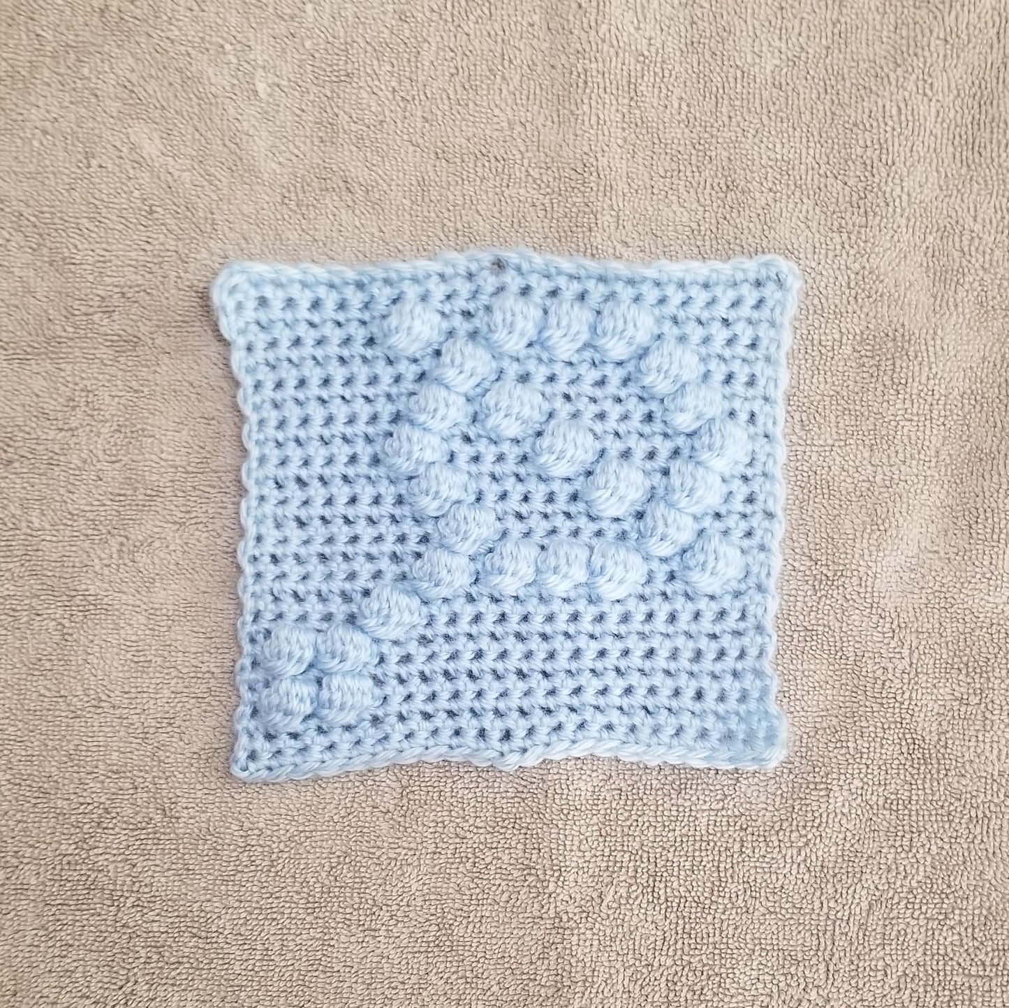 Baby Themed Bobble Afghan Square Crochet Pattern Bundle, PDF Digital Download