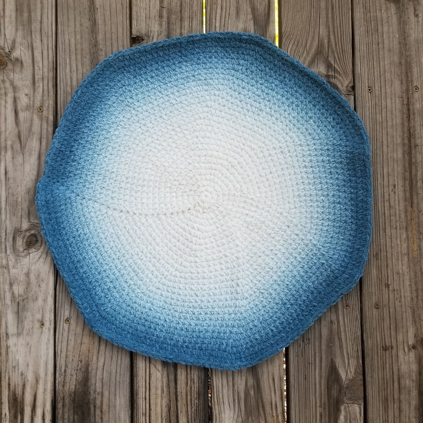 Round Blended Rug Crochet Pattern, PDF Download