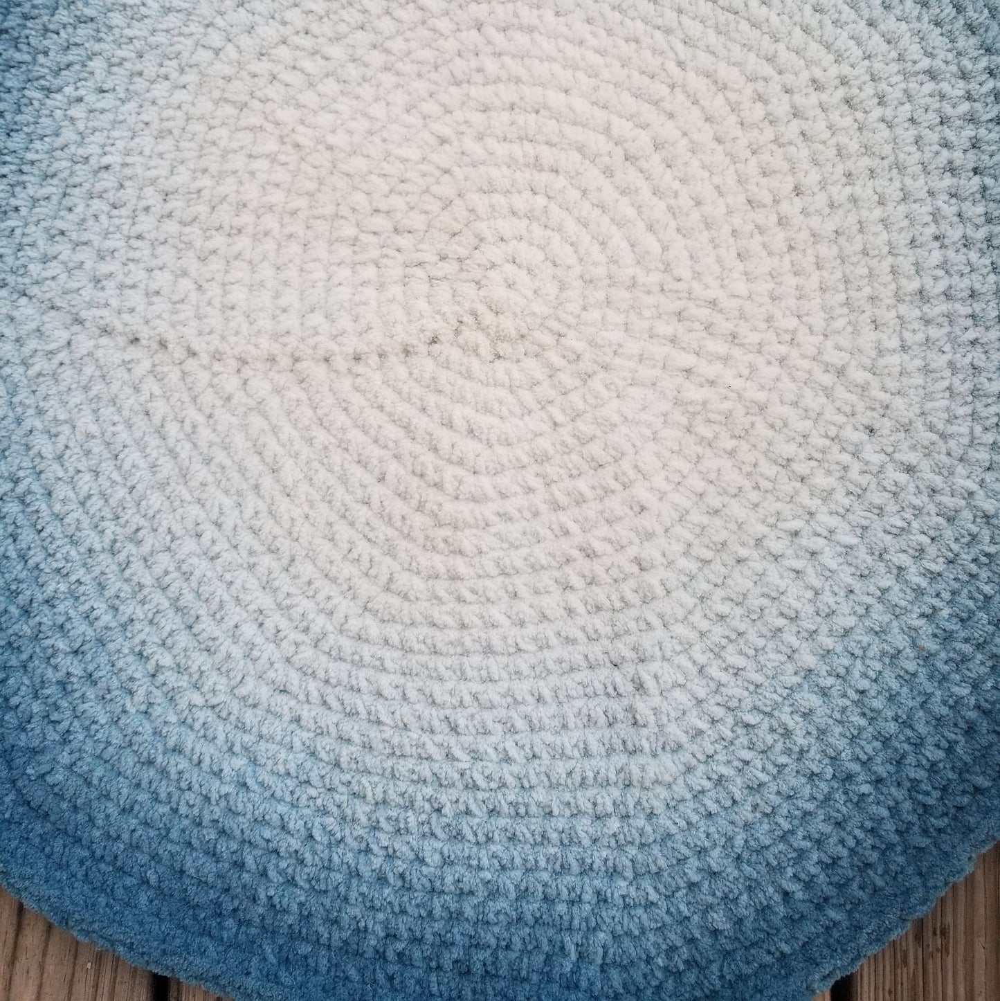 Round Blended Rug Crochet Pattern, PDF Download