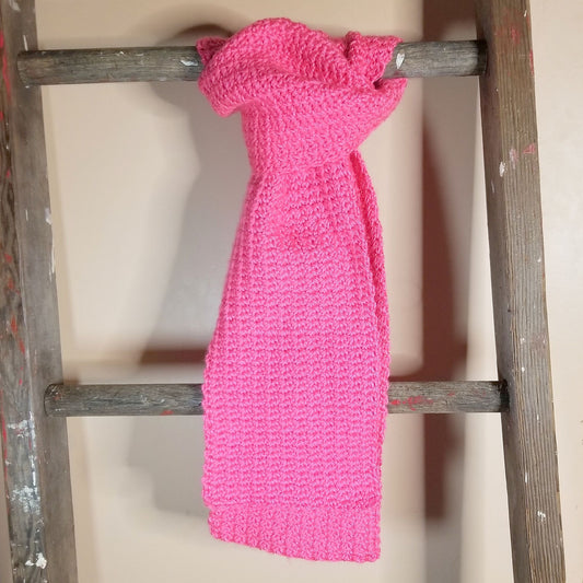 Spider Stitch Scarf Crochet Pattern