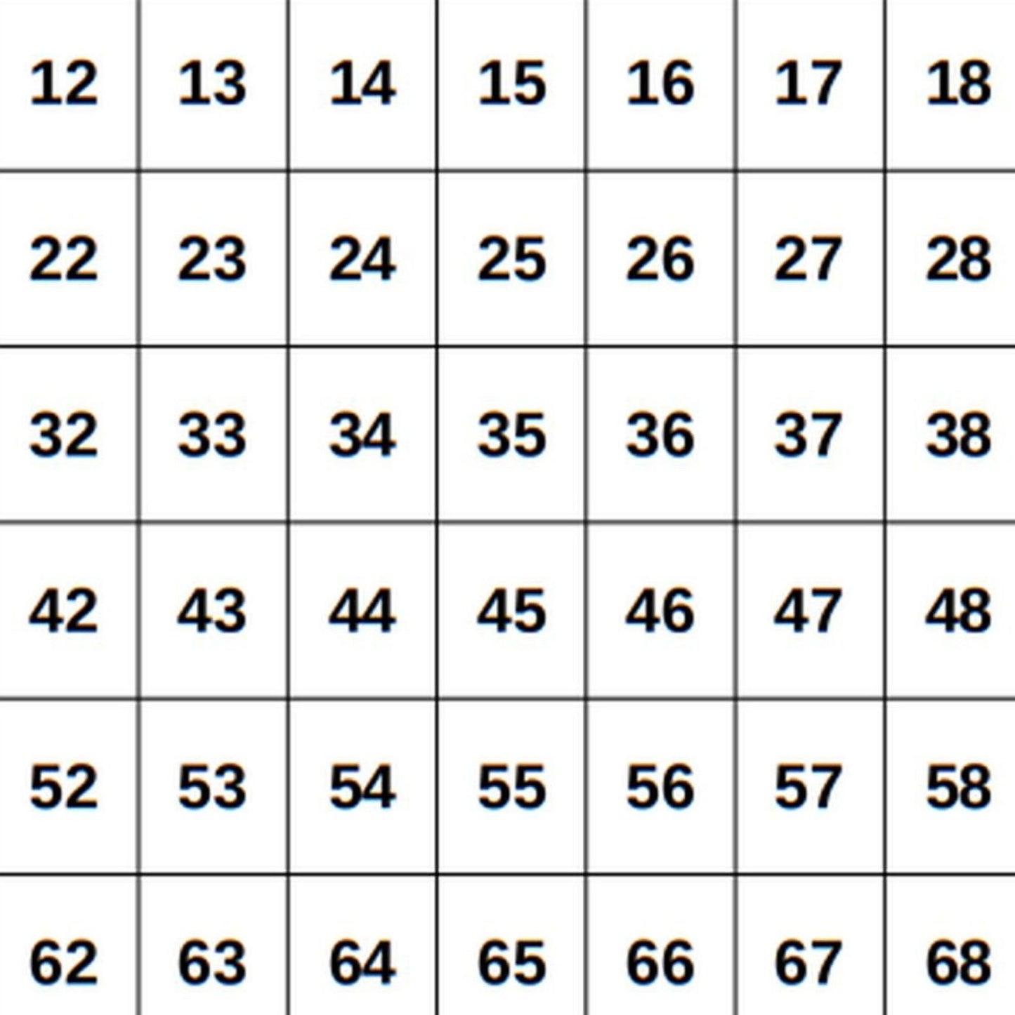 Row Counter Printable, PDF Digital Download