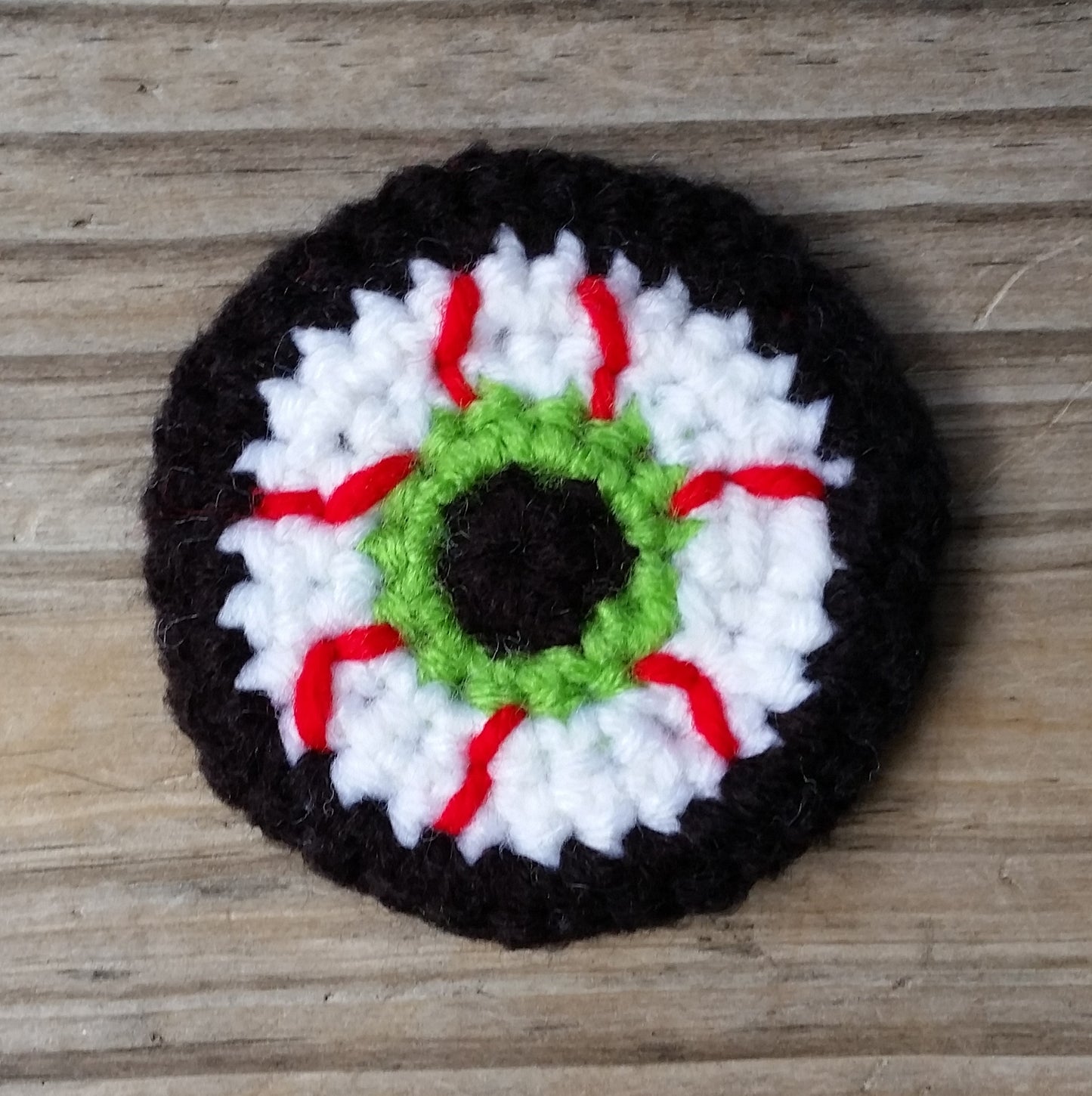 Bloodshot Eyeball Crochet Pattern PDF