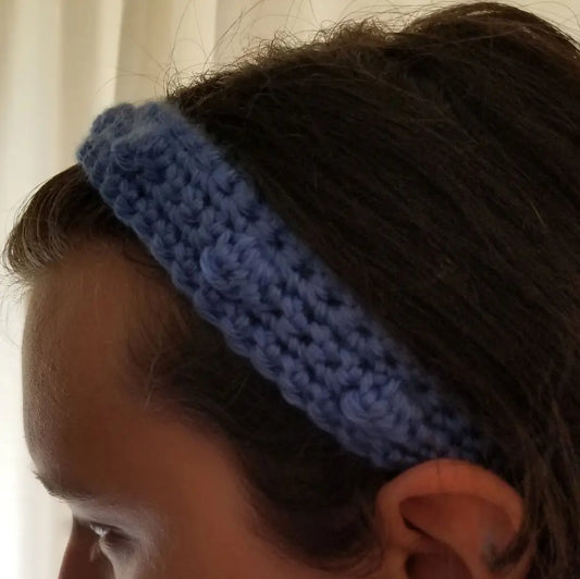 Bobble Headband Crochet Pattern, PDF Digital Download