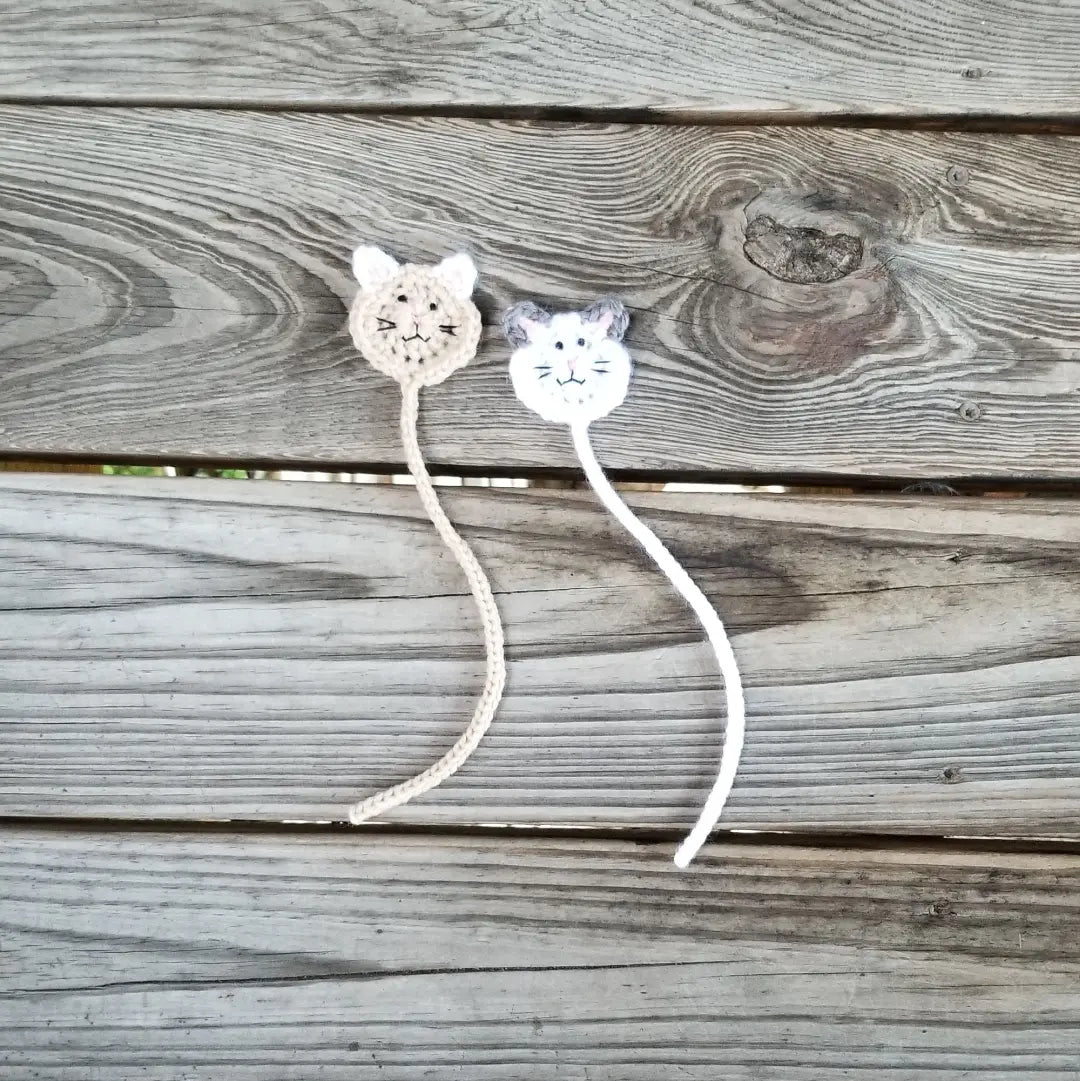 Cat Bookmark Crochet Pattern, PDF Digital Download