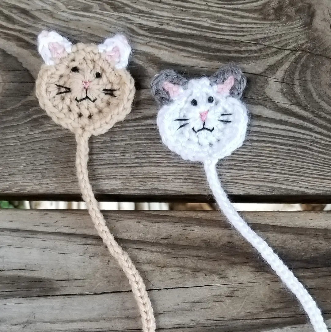 Cat Bookmark Crochet Pattern, PDF Digital Download