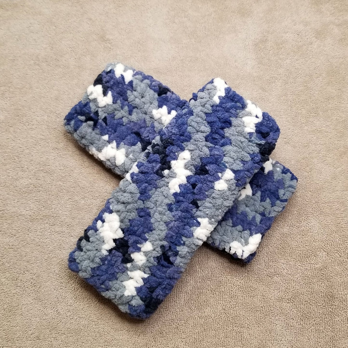 Chunky Fingerless Gloves Crochet Pattern, PDF Digital Download