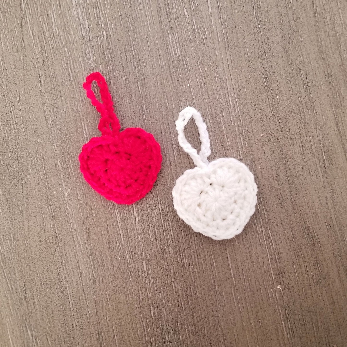 Heart Ornament Crochet Pattern, PDF Digital Download