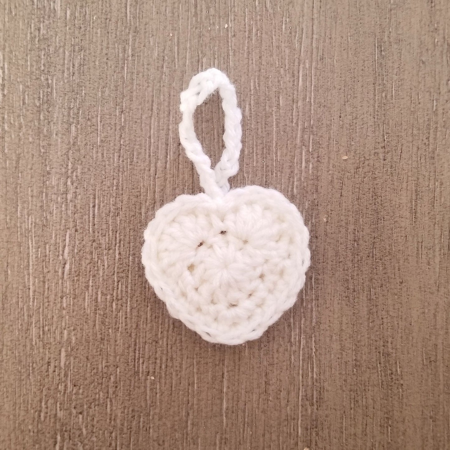 Heart Ornament Crochet Pattern, PDF Digital Download