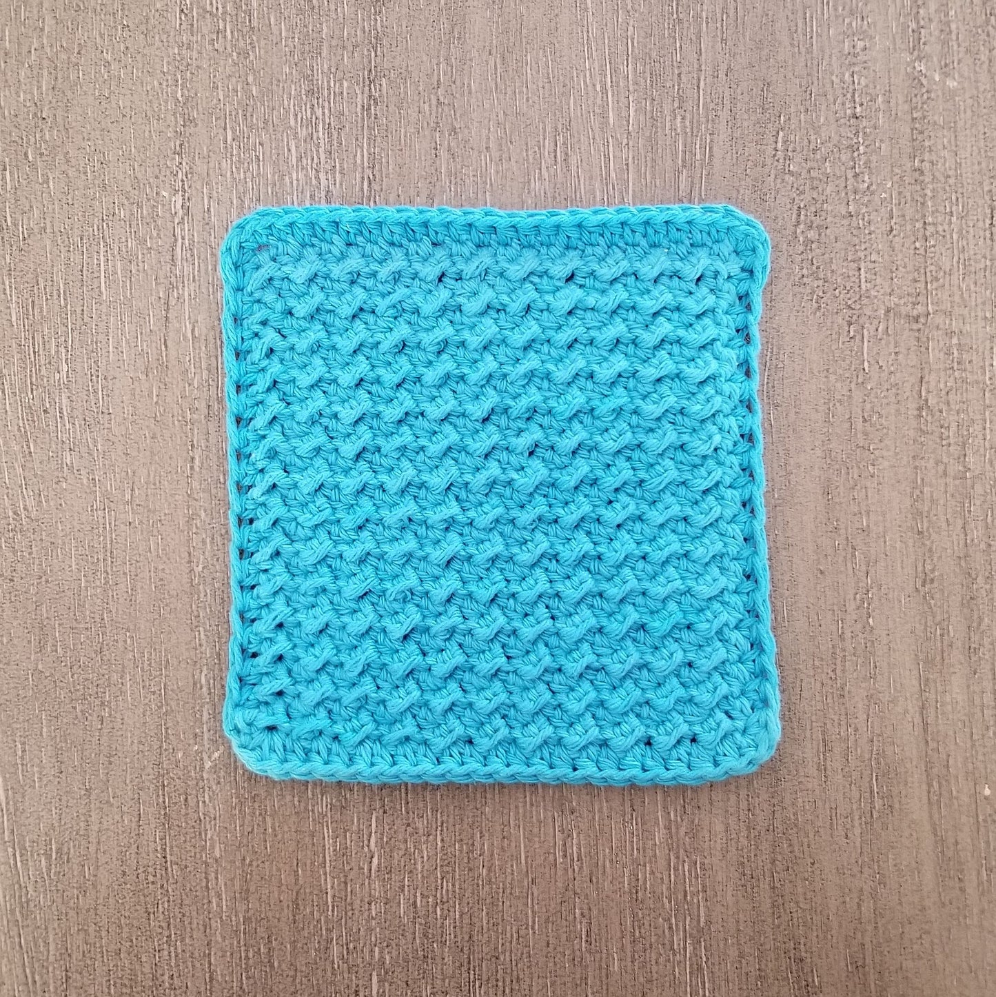 Moss Stitch Dishcloth Crochet Pattern, PDF Digital Download