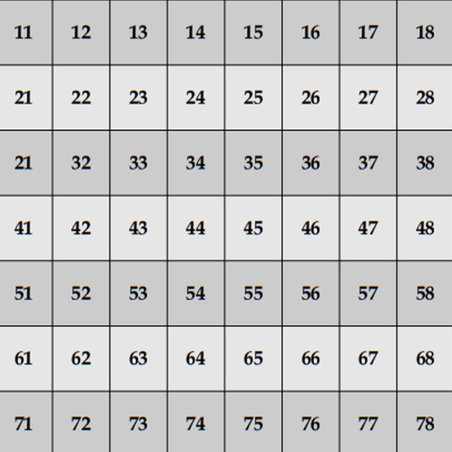 Row Tracker Printable, PDF Digital Download