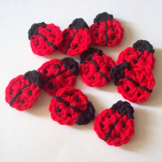 Ladybug Crochet Pattern PDF