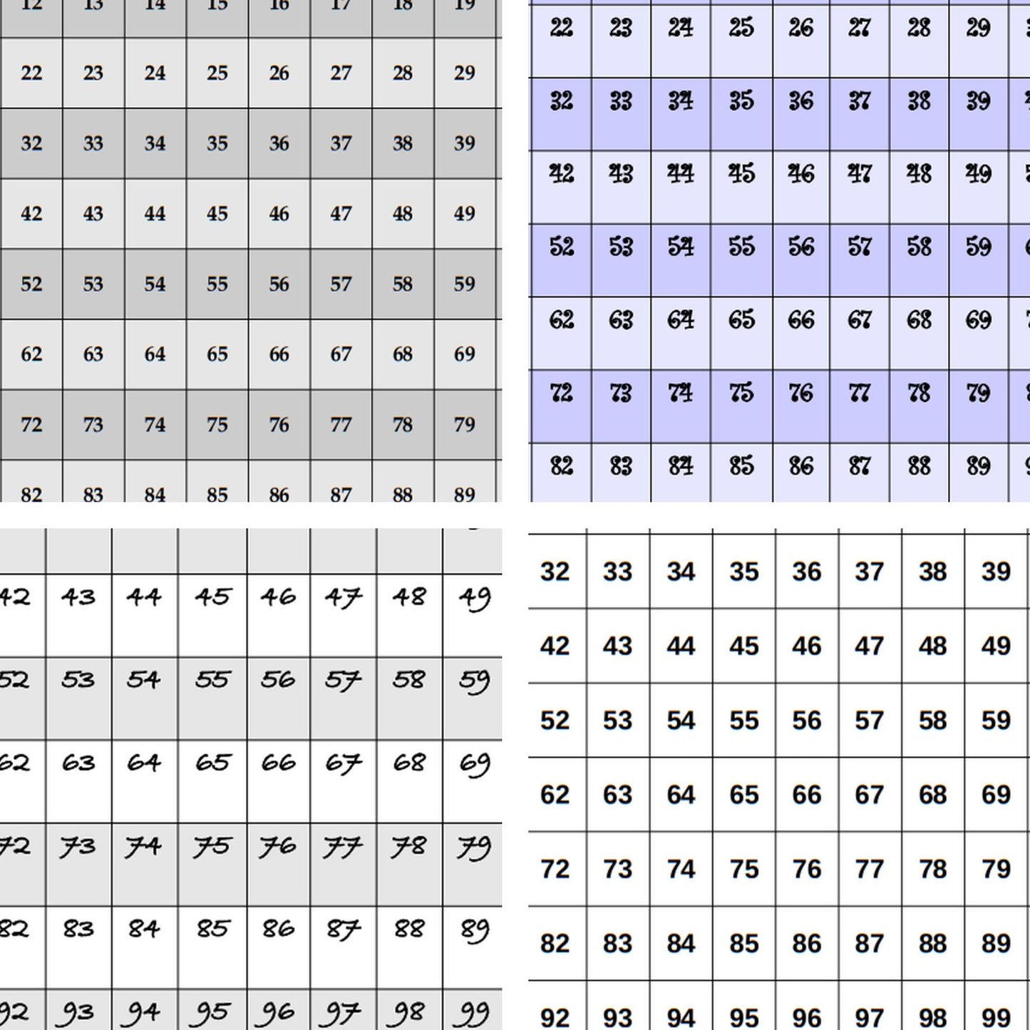 Row Counter Bundle, PDF Digital Download