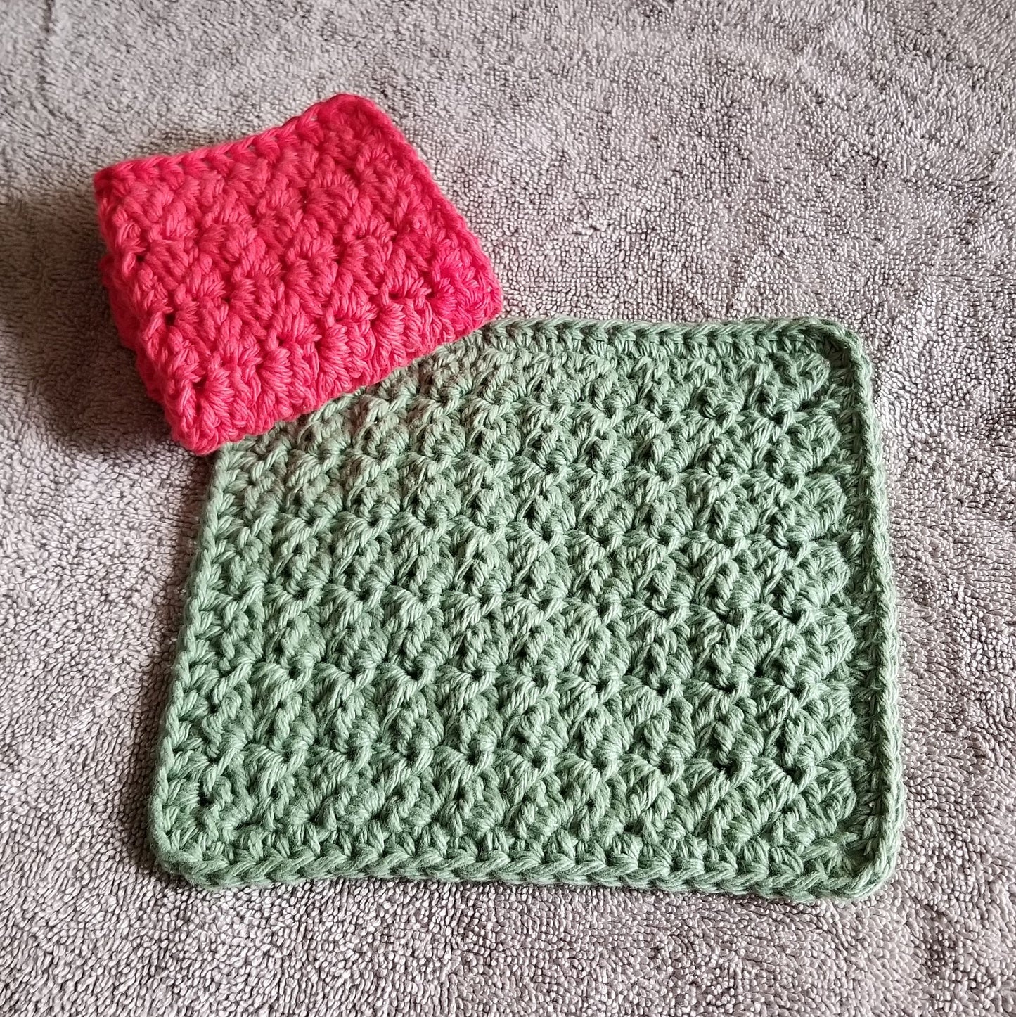 Sedge Stitch Dishcloth Crochet Pattern, PDF Digital Download