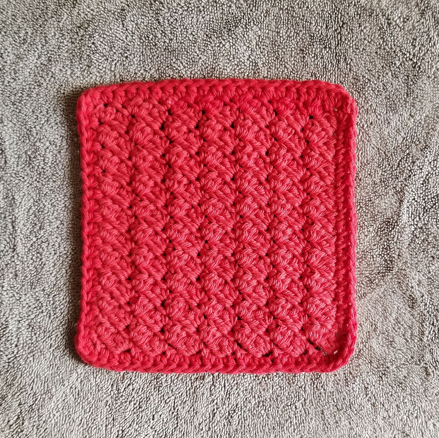 Sedge Stitch Dishcloth Crochet Pattern, PDF Digital Download