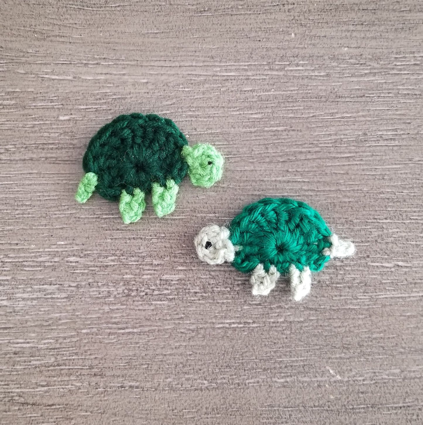 Turtle Applique Crochet Pattern, PDF Digital Download