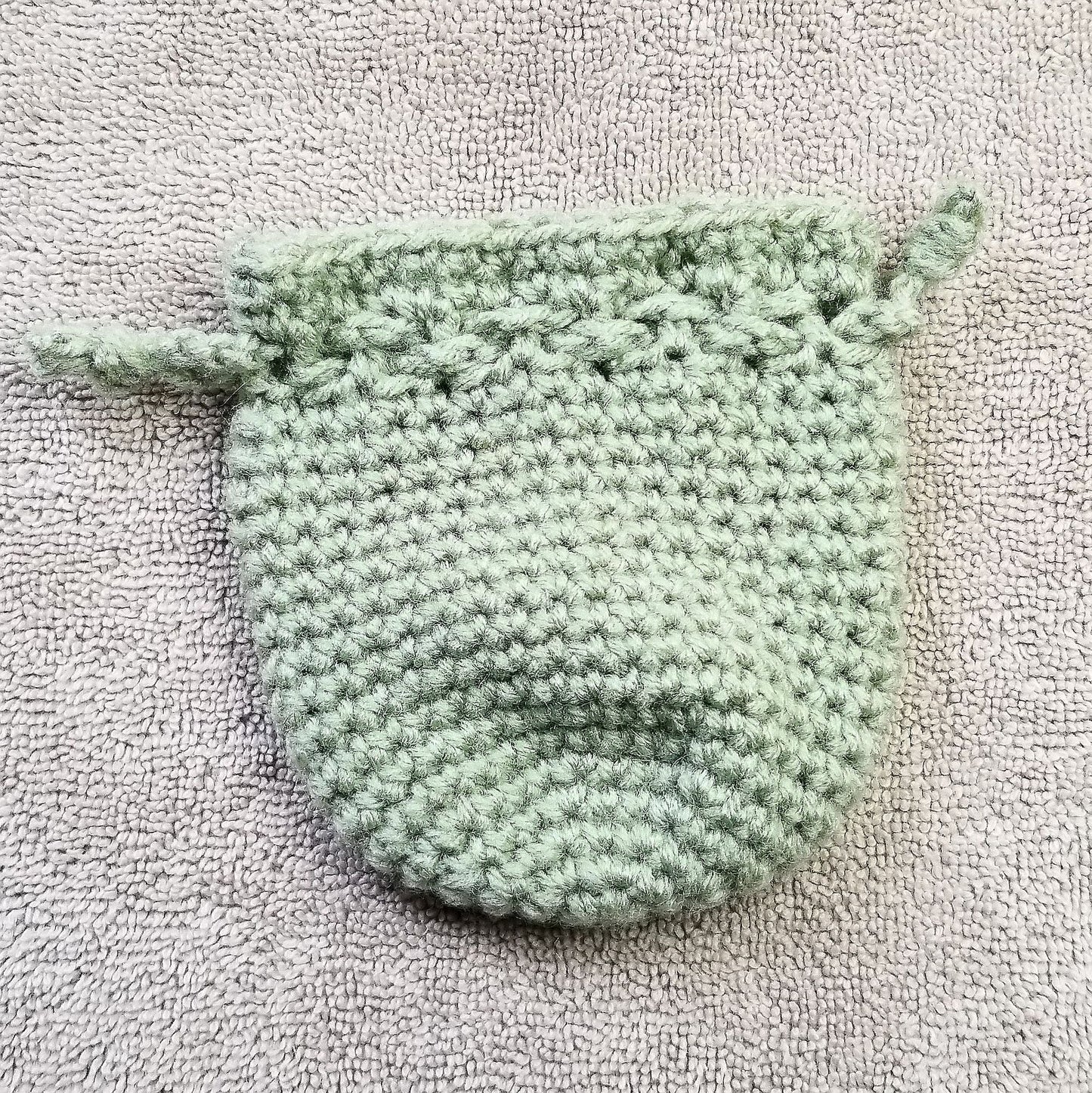 Small Drawstring Bag Crochet Pattern, PDF Digital Download