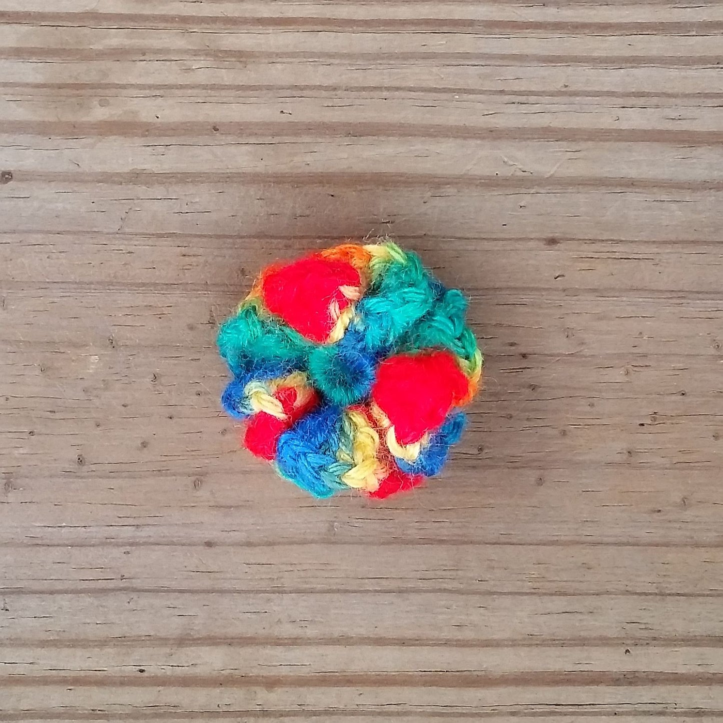 Spiral Ring Cat Toy Crochet Pattern PDF