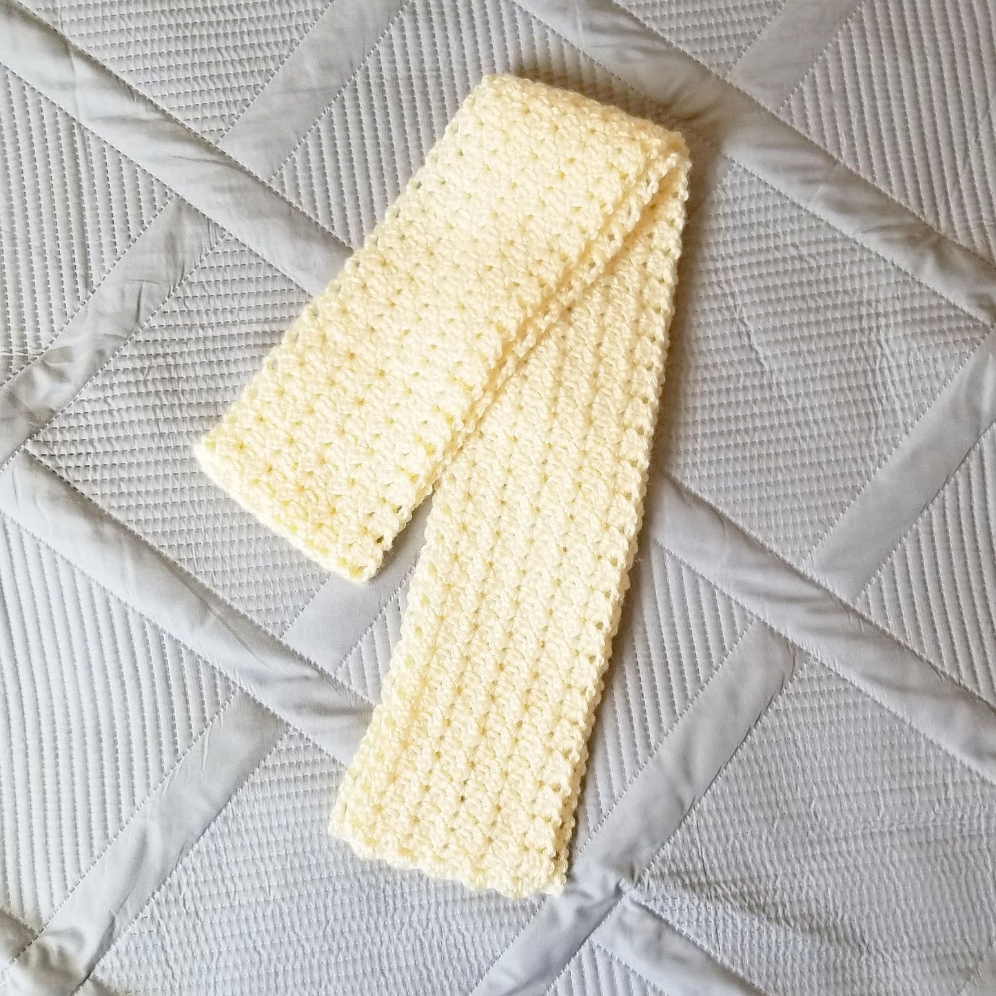 Sprig Scarf Crochet Pattern, PDF Digital Download