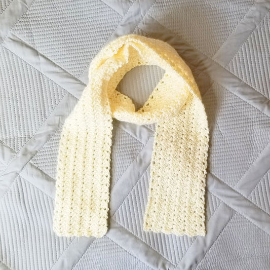 Sprig Scarf Crochet Pattern, PDF Digital Download