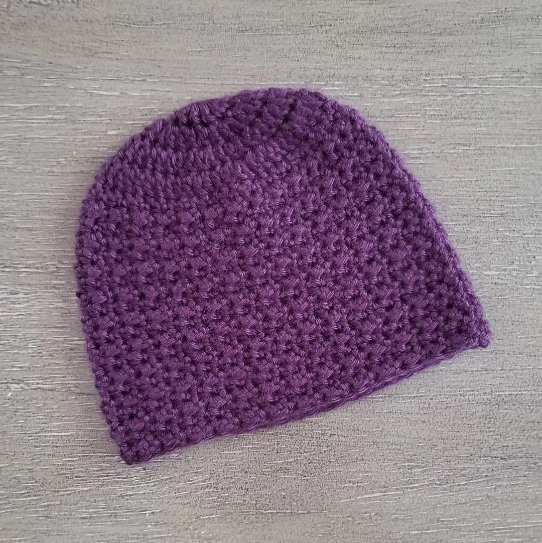 Textured Hat Crochet Pattern, PDF Digital Download