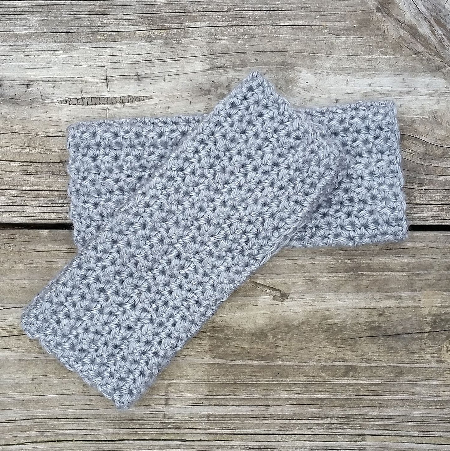 Textured Fingerless Gloves Crochet Pattern PDF