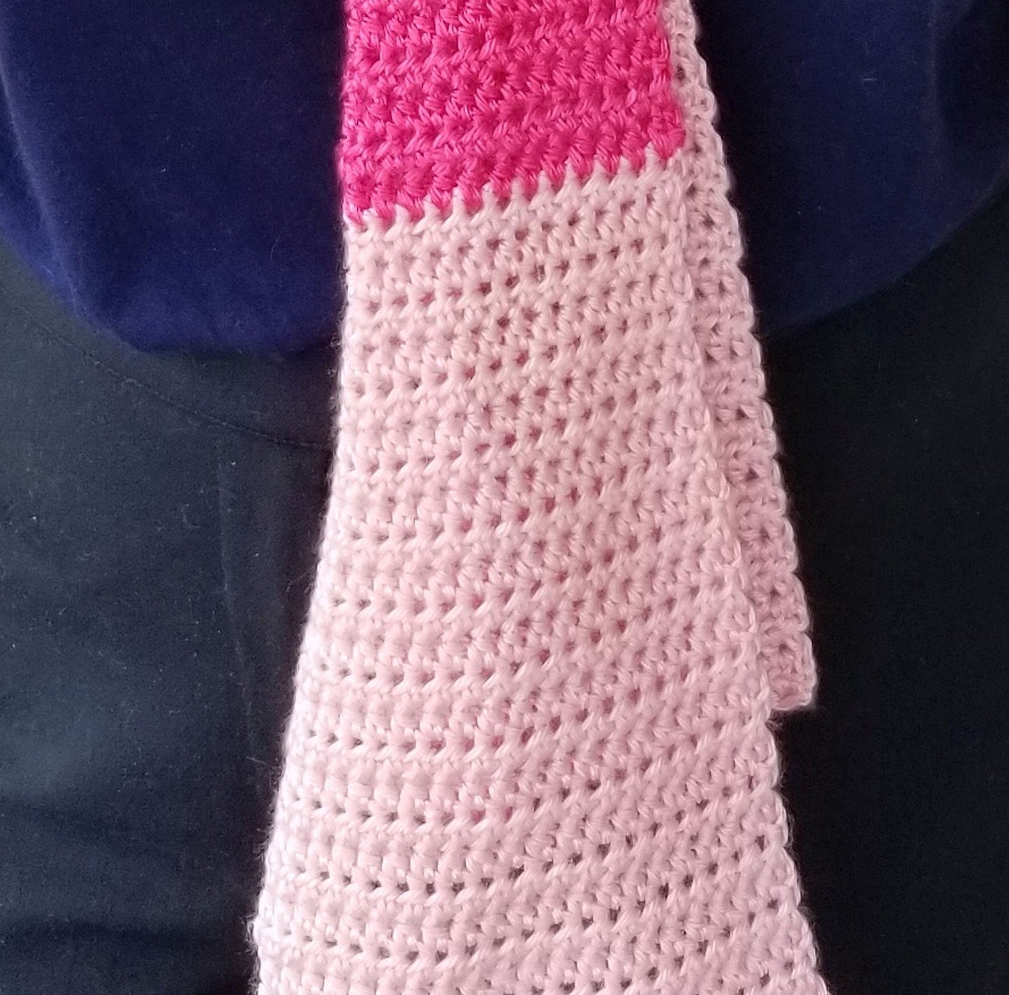 Two-Toned Scarf Crochet Pattern PDF