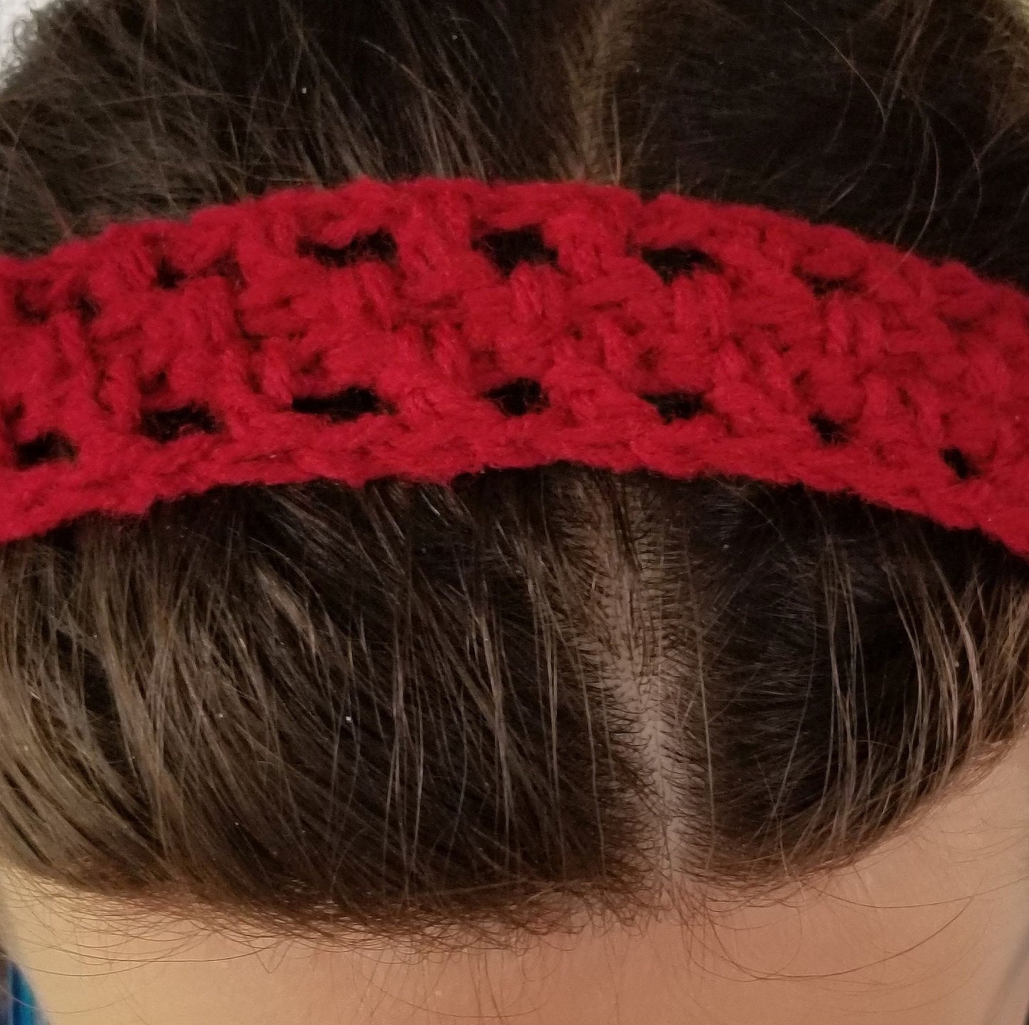 Mesh Headband Crochet Pattern, PDF Digital Download