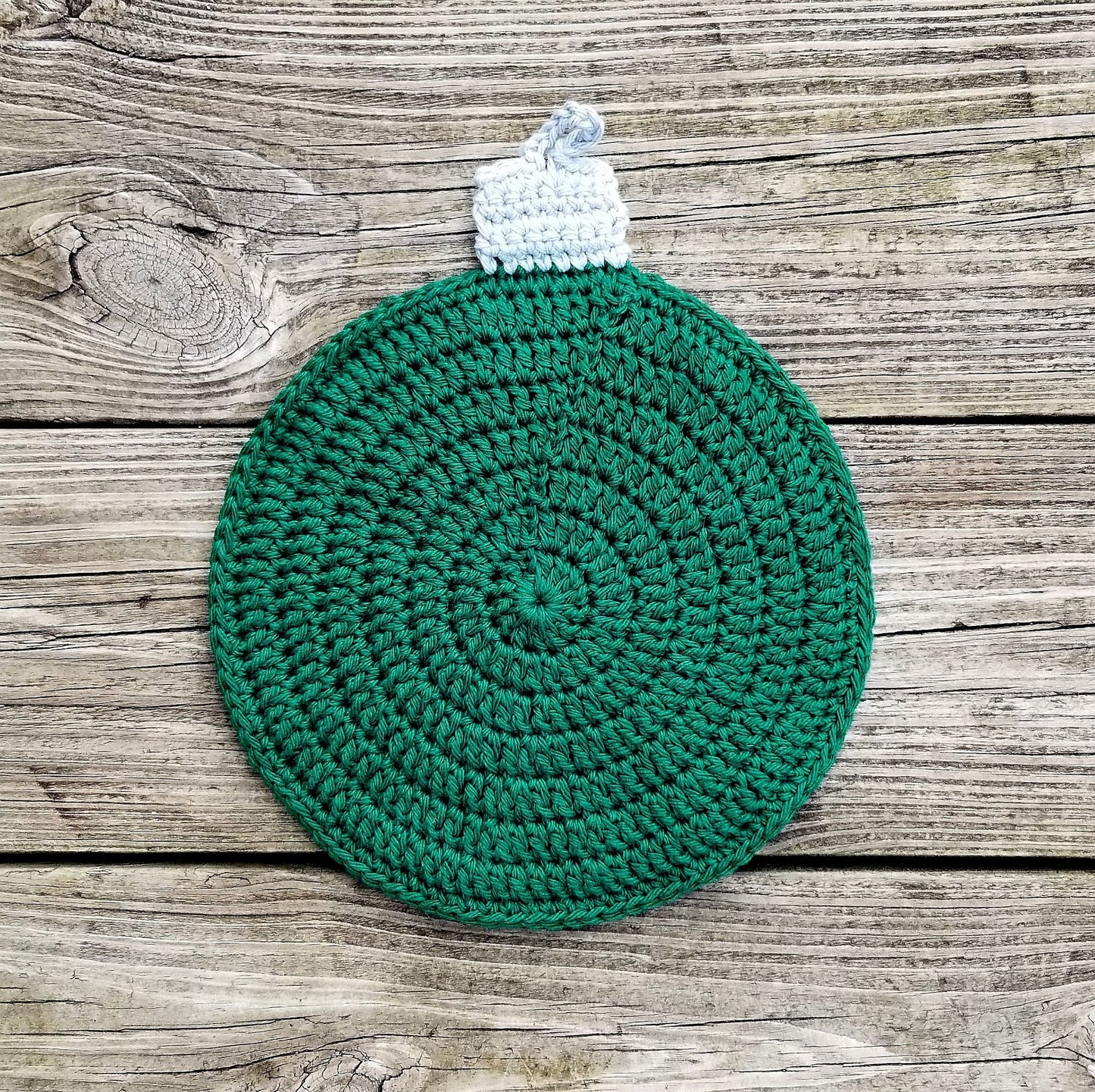 Ornament Potholder Crochet Pattern, PDF Digital Download