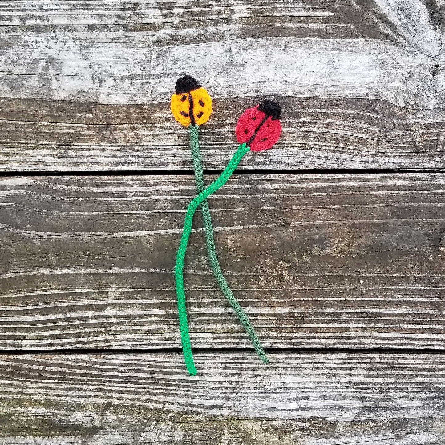 Ladybug Bookmark Crochet Pattern, PDF Digital Download