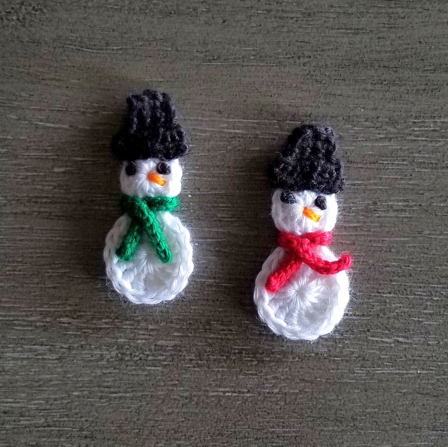 Snowman Applique Crochet Pattern, PDF Digital Download