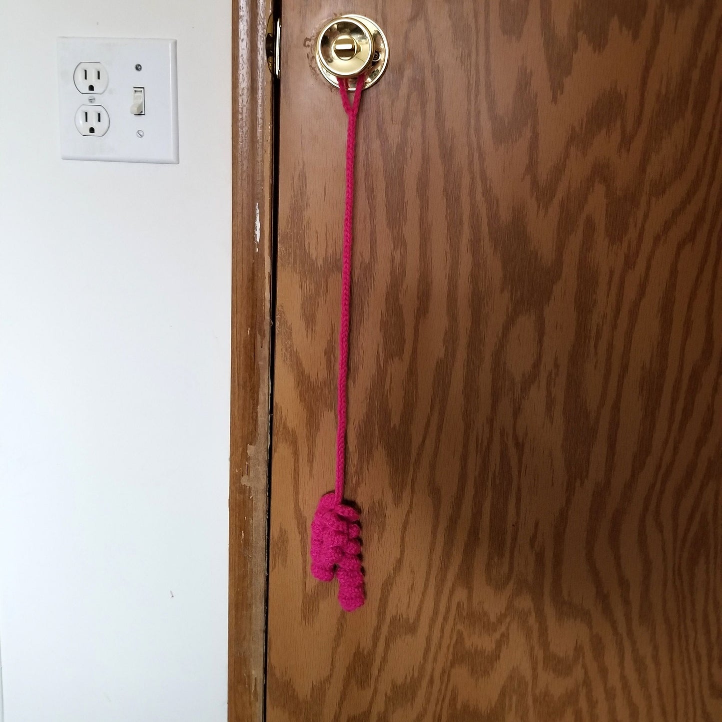 Doorknob Cat Toy Crochet Pattern, PDF Digital Download