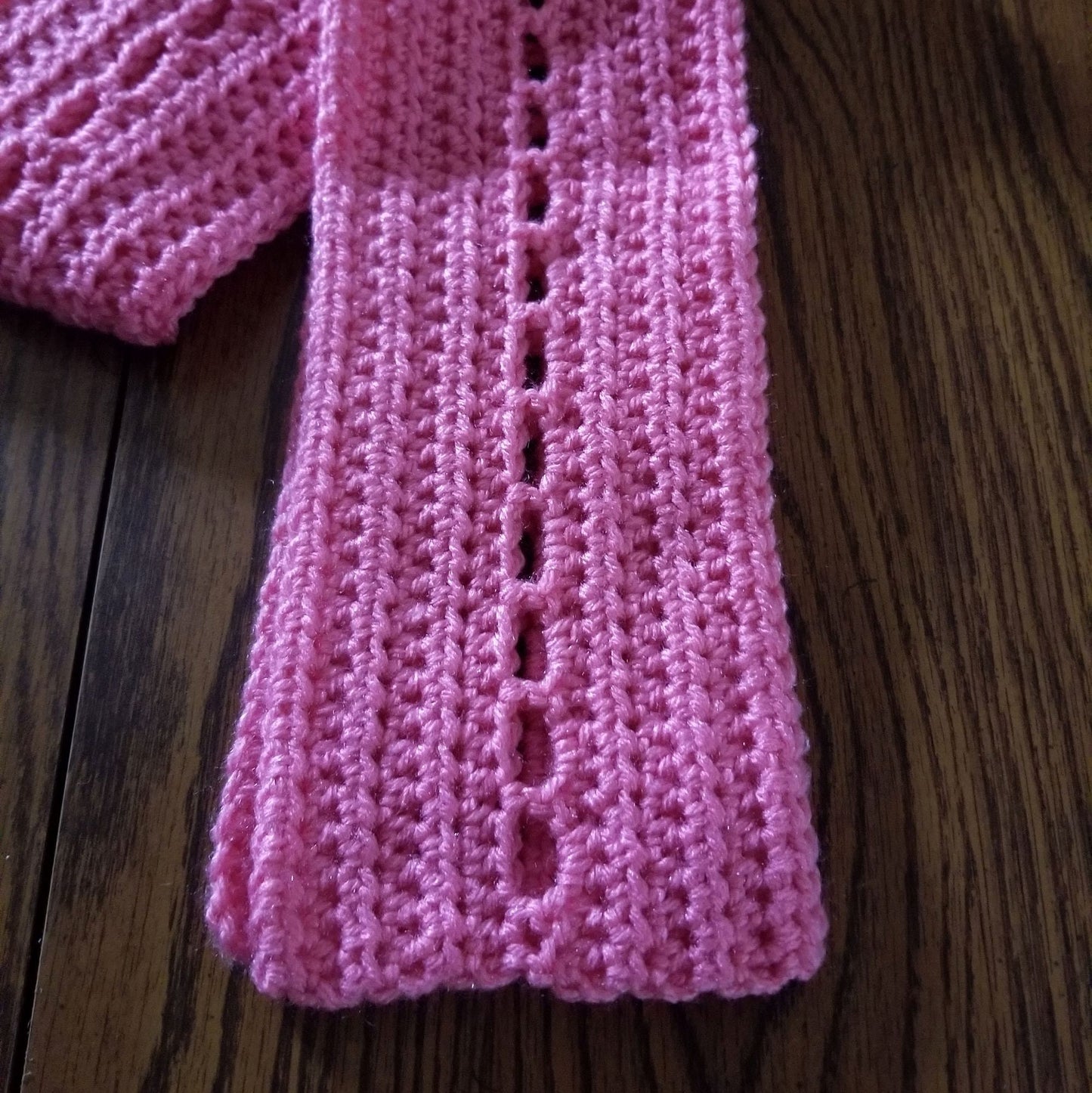 Windowed Scarf Crochet Pattern, PDF Digital Download