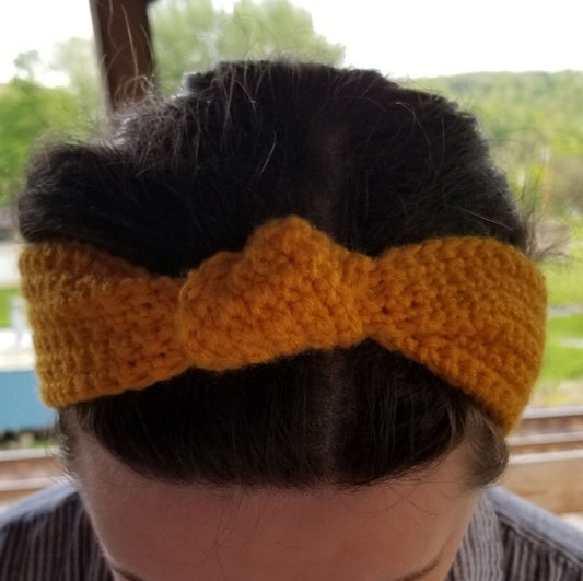 Knotted Headband Crochet Pattern, PDF Digital Download
