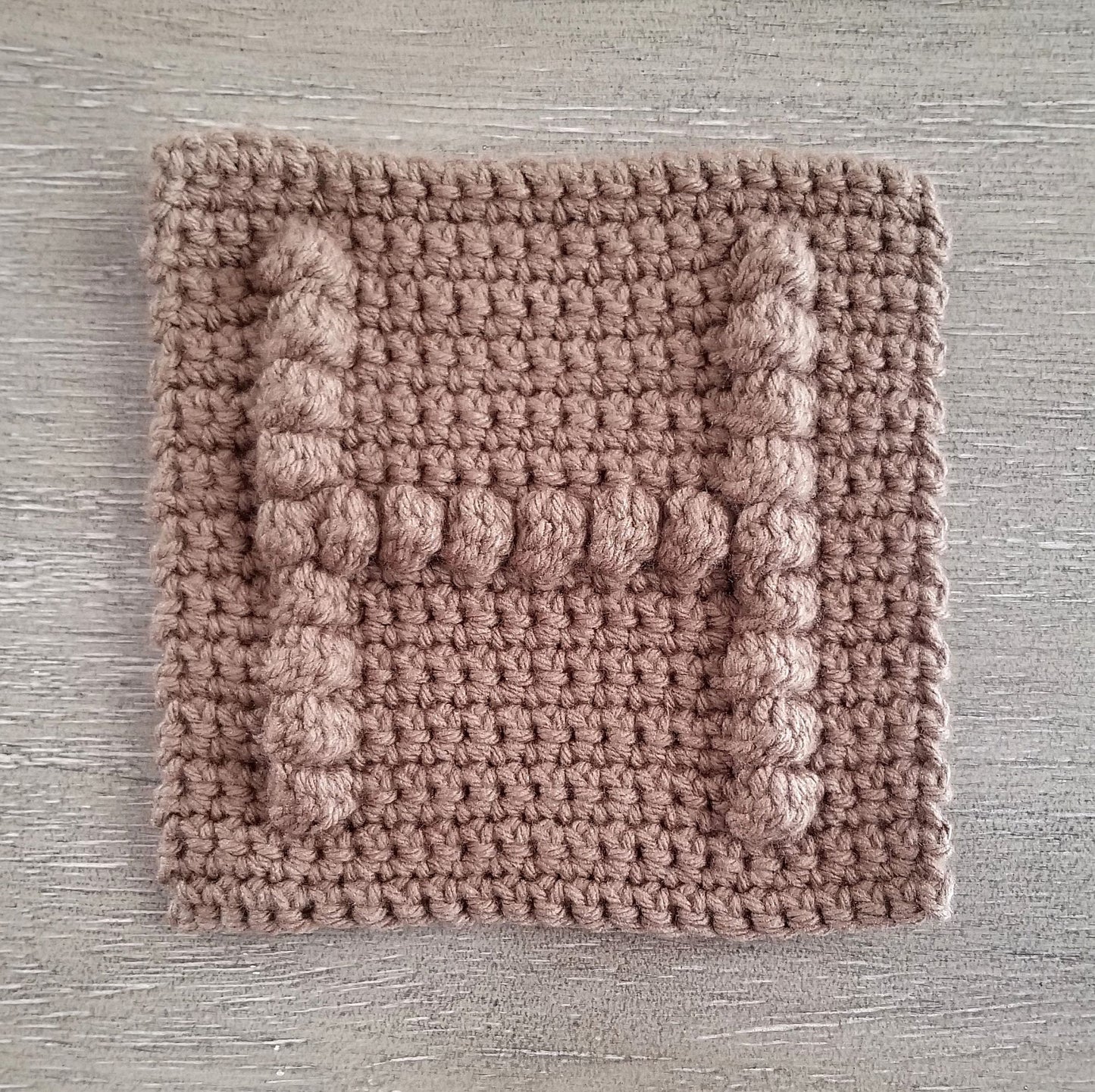 Letter H Crochet Square Pattern, PDF digital Download