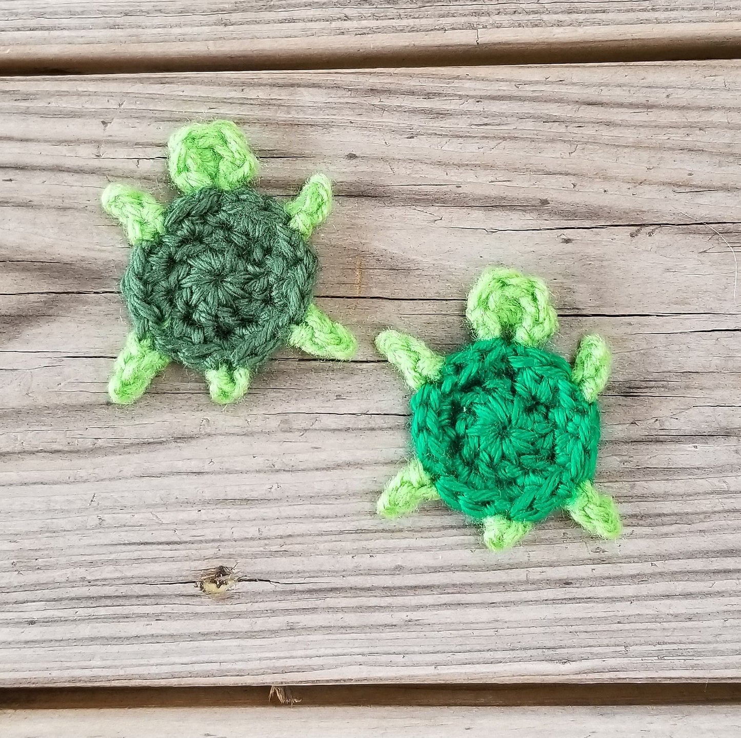 Turtle Applique Crochet Pattern, PDF Digital Download
