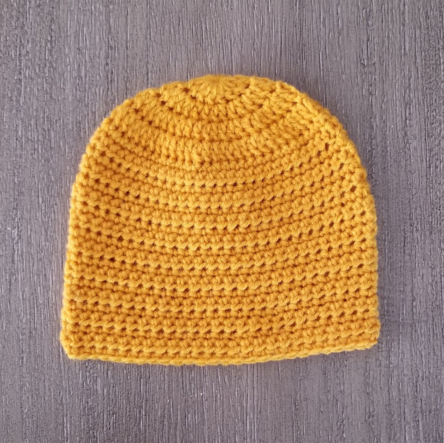 Simple Beanie Crochet Pattern, PDF Digital Download