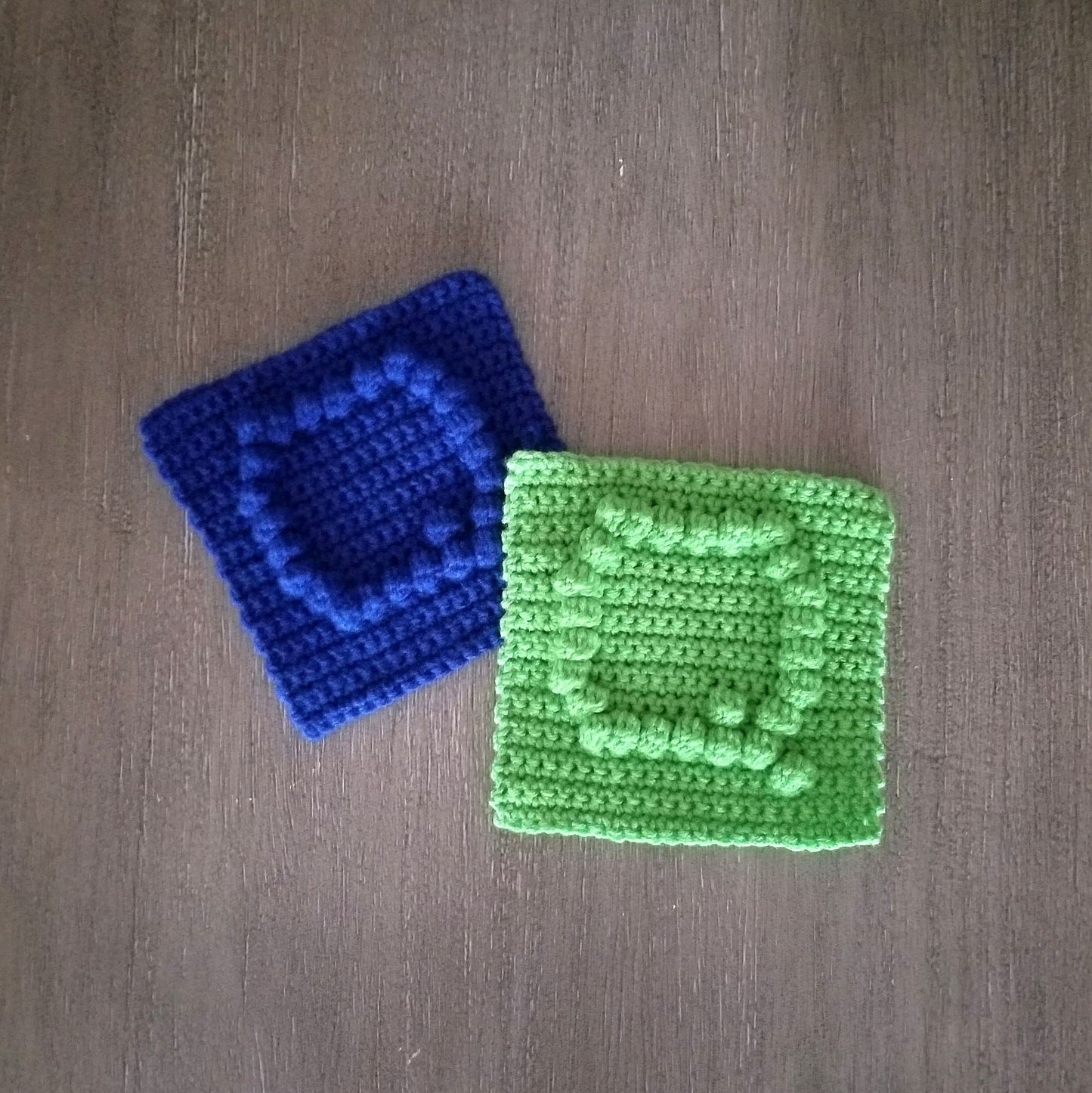 Letter Q Bobble Afghan Square Crochet Pattern, PDF Digital Download