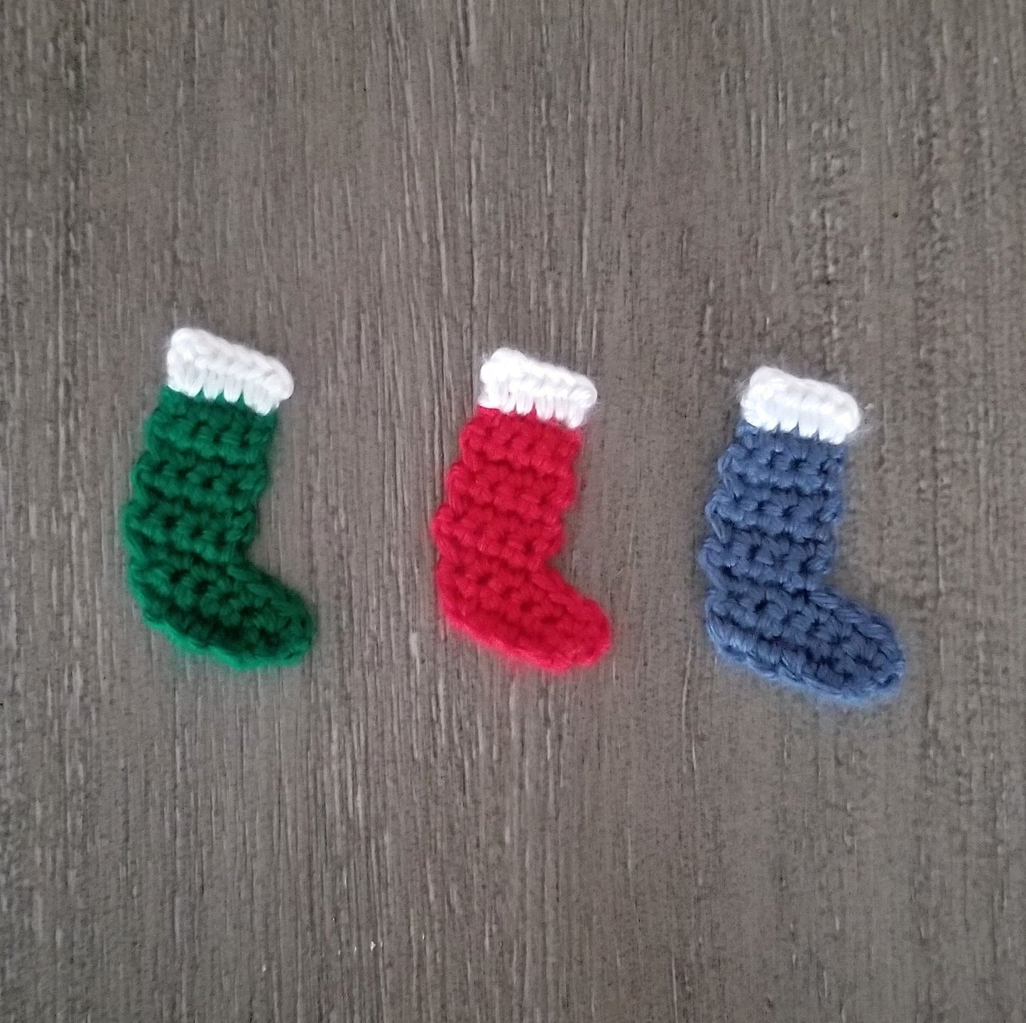 Stocking Applique Crochet Pattern, PDF Digital Download