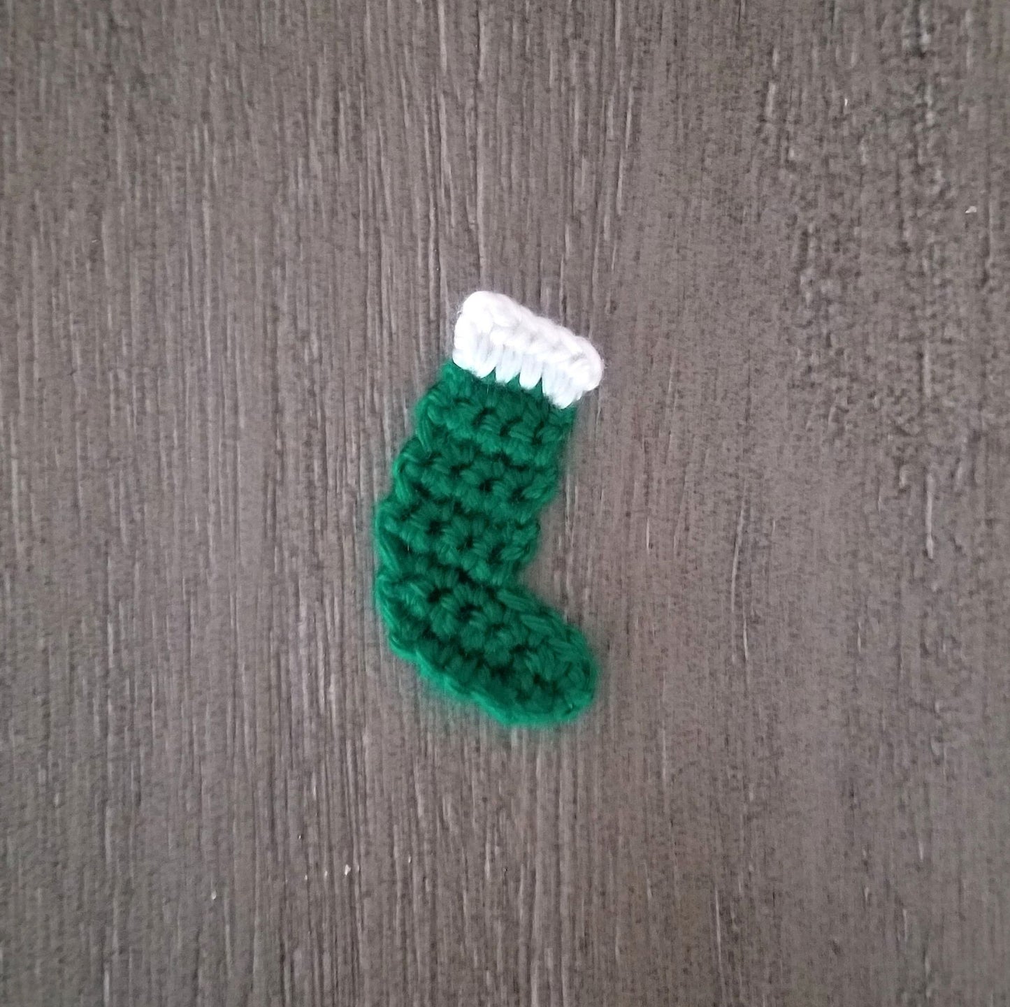 Stocking Applique Crochet Pattern, PDF Digital Download