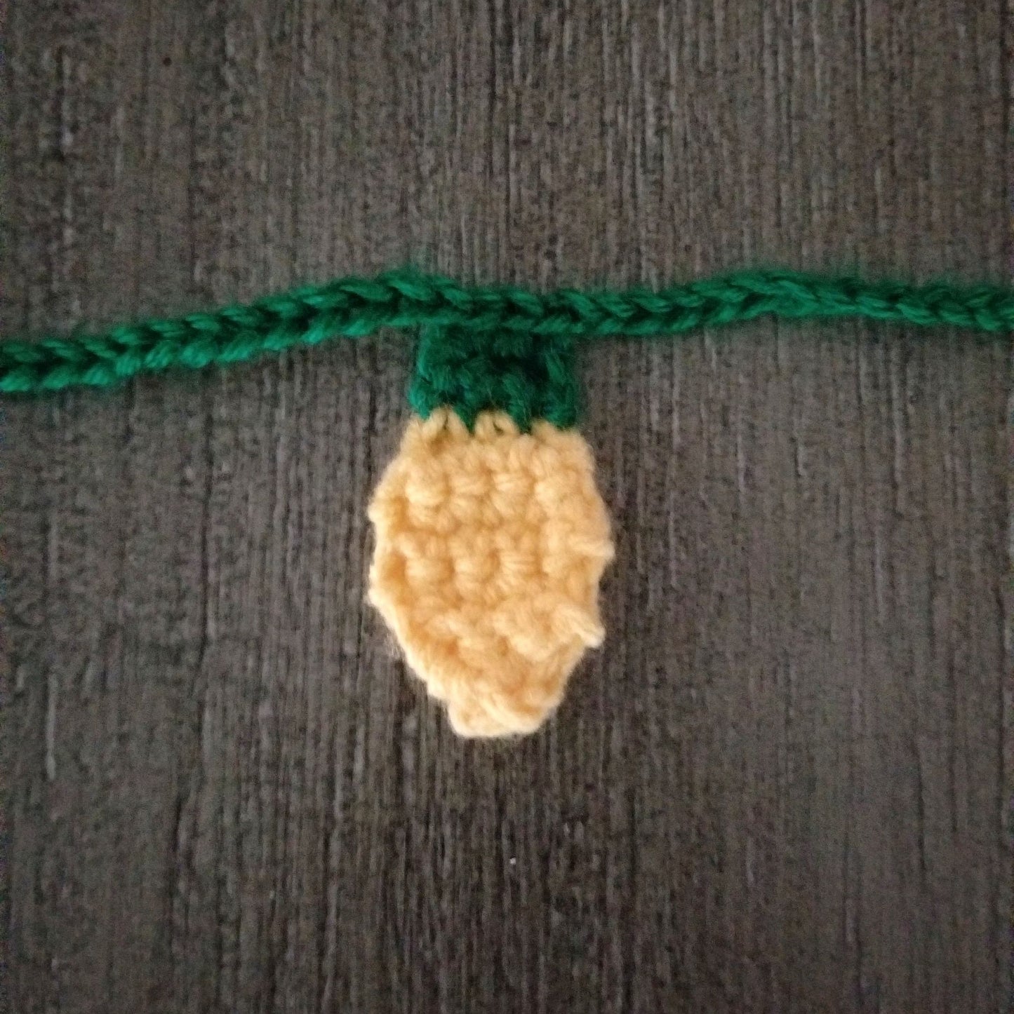 Holiday Light Bulb Applique Crochet Pattern , PDF Digital Download