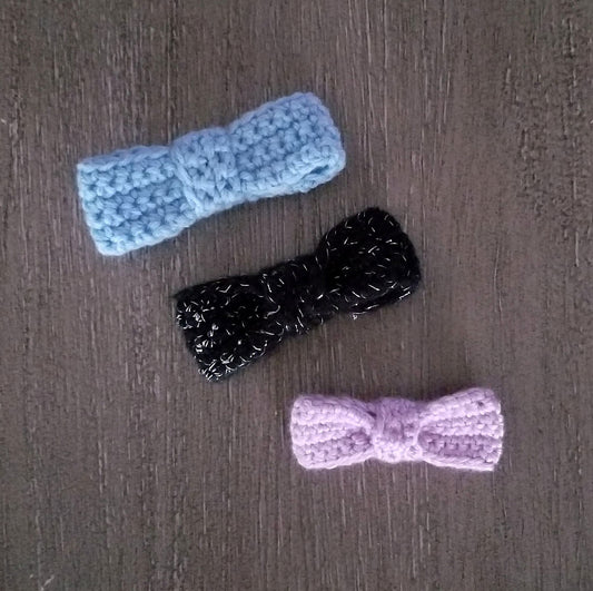 Bow Applique Crochet Pattern, PDF Digital Download