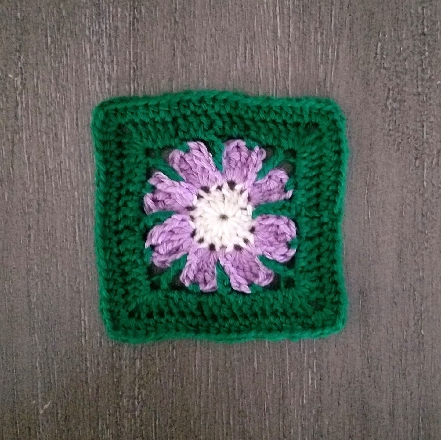 Flower Afghan Square Crochet Pattern, PDF Digital Download