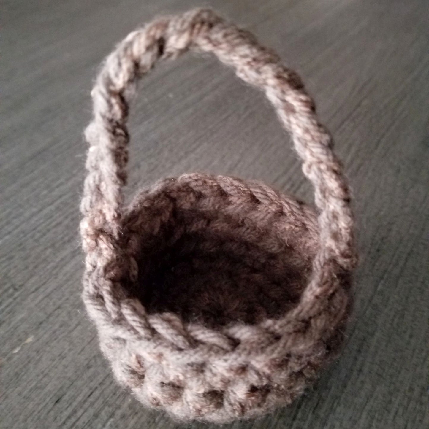 Mini Basket Crochet Pattern, PDF Digital Download