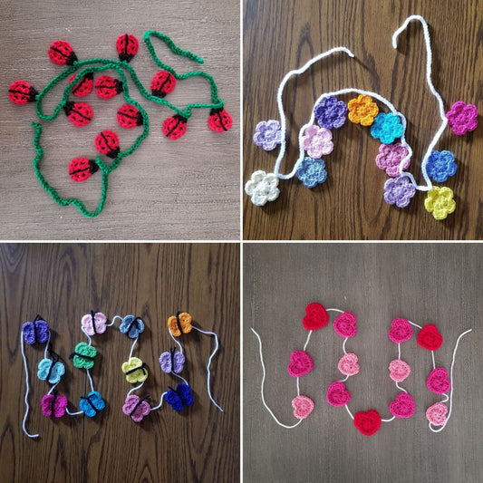 Garland Crochet Patterns Bundle, PDF Digital Download