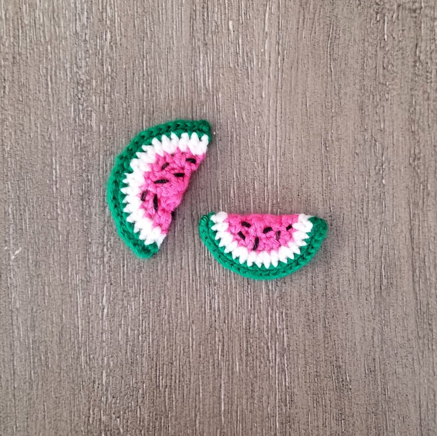 Watermelon Applique Crochet Pattern, PDF Digital Download