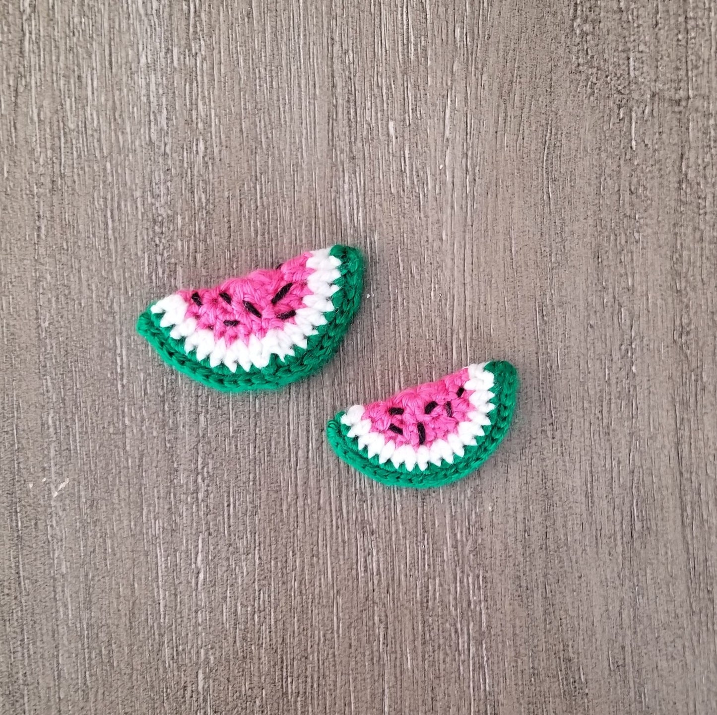 Watermelon Applique Crochet Pattern, PDF Digital Download