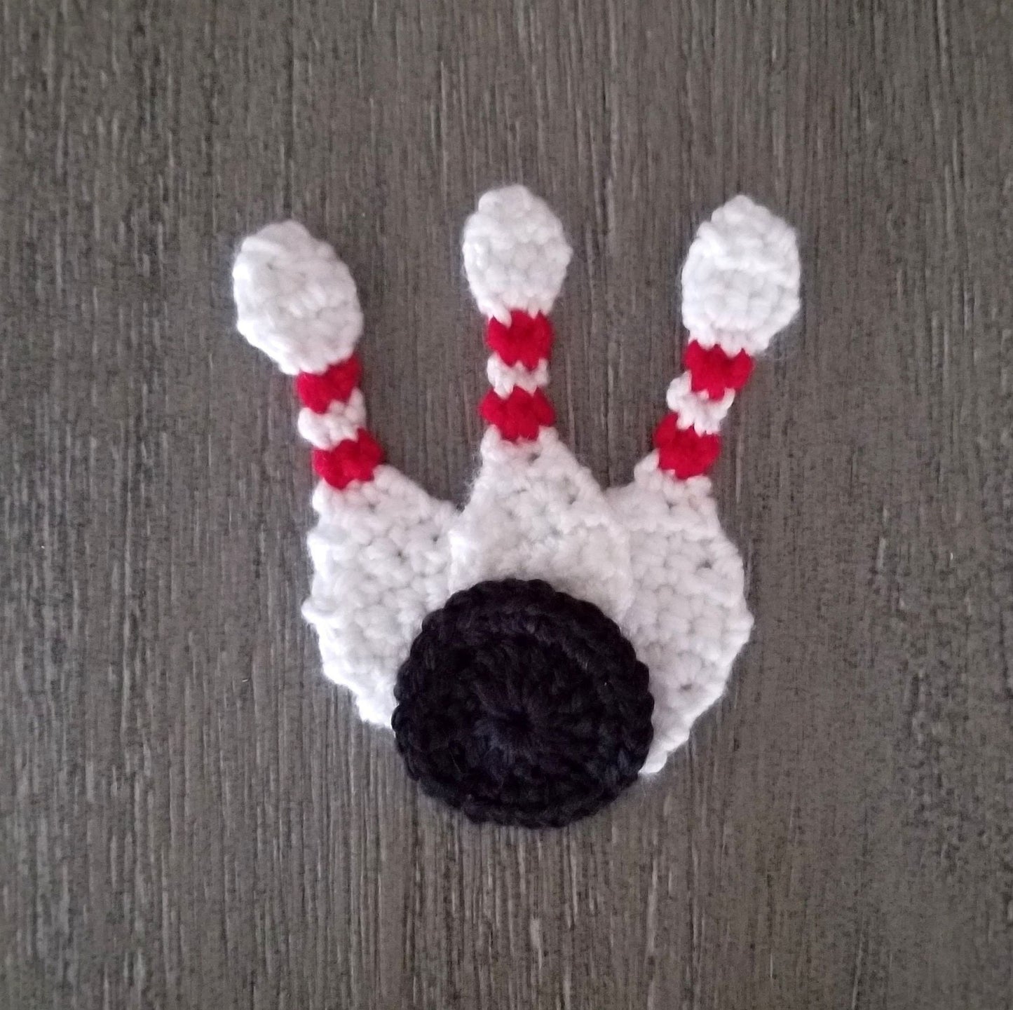 Bowling Appliques Crochet Pattern, PDF Digital Download