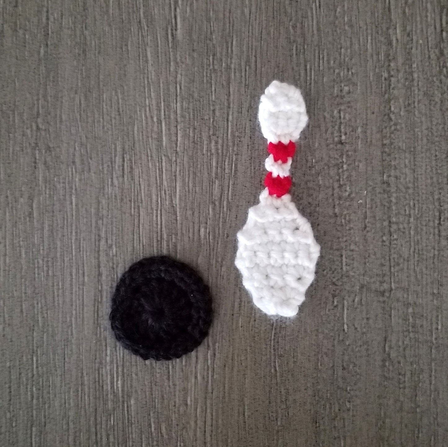 Bowling Appliques Crochet Pattern, PDF Digital Download